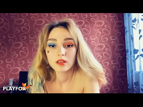 ❤️ Nuċċalijiet magic tar-realtà virtwali tawni sess ma’ Harley Quinn ❤️ Vidjo porn lilna